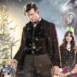 Matt Smith in Time of the Doctor poster
